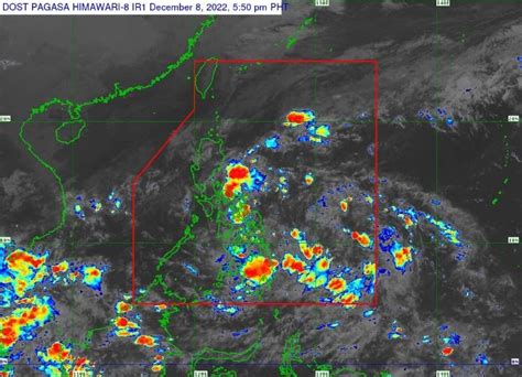 LPA enters PAR, forecast to become tropical cyclone.